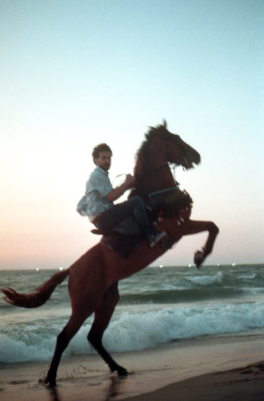 'Ahmed Horse-riding in Gaza' by Nastassia Isawi