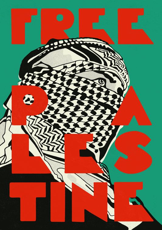 'Free Palestine' by Bruno Dinelli